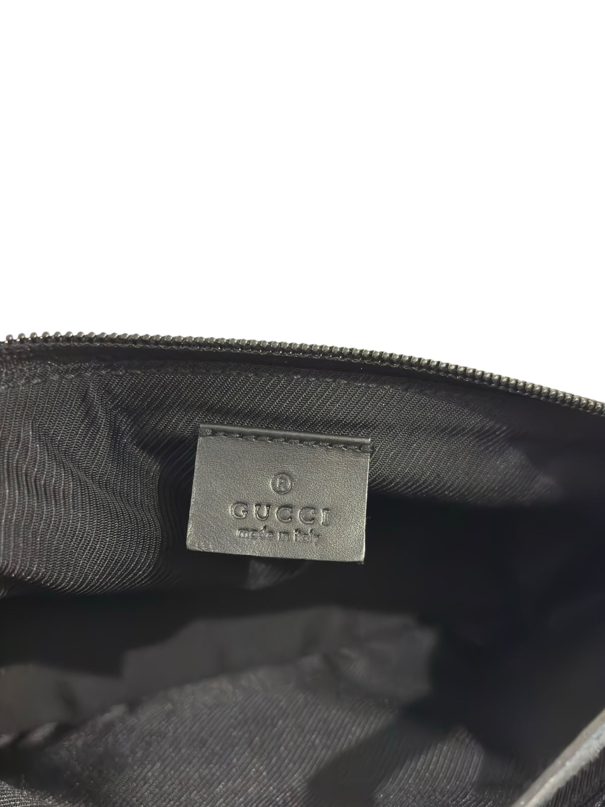 Gucci Boat Bag Vintage Brown & Beige Monogram GG Pochette 039 1103