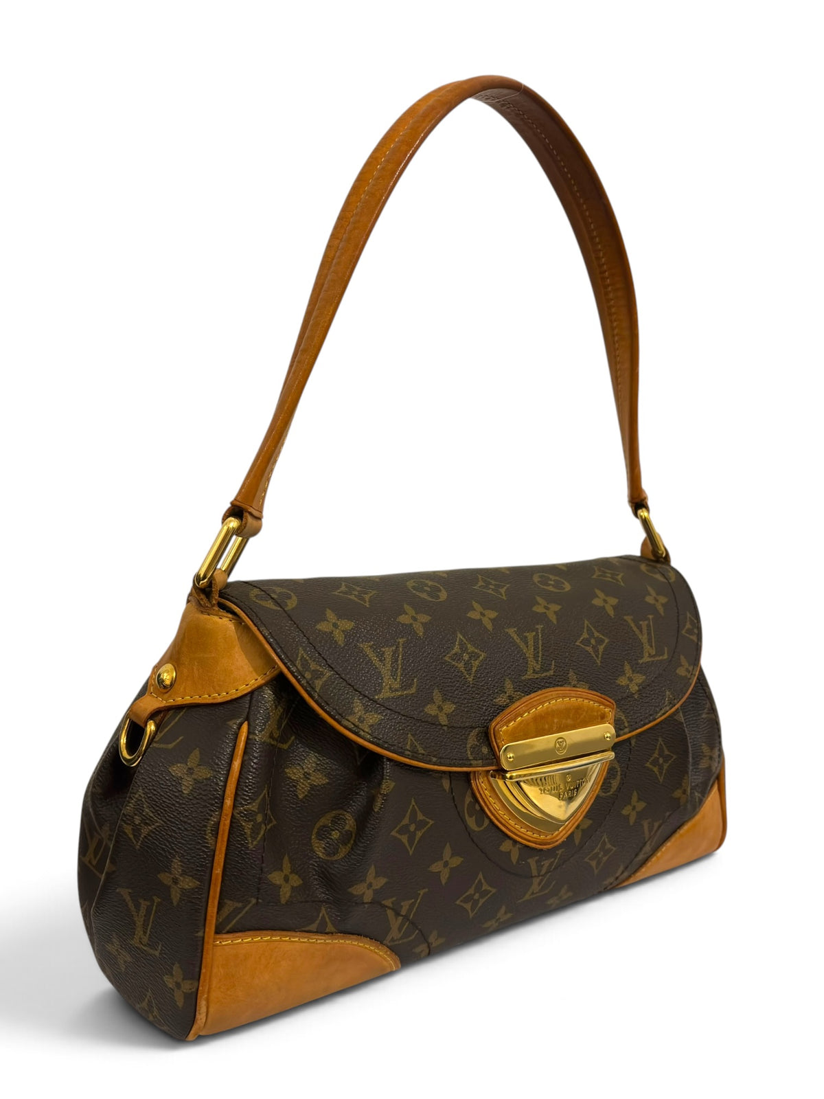 Vintage Louis Vuitton Beverly Bag Brown MM Monogram