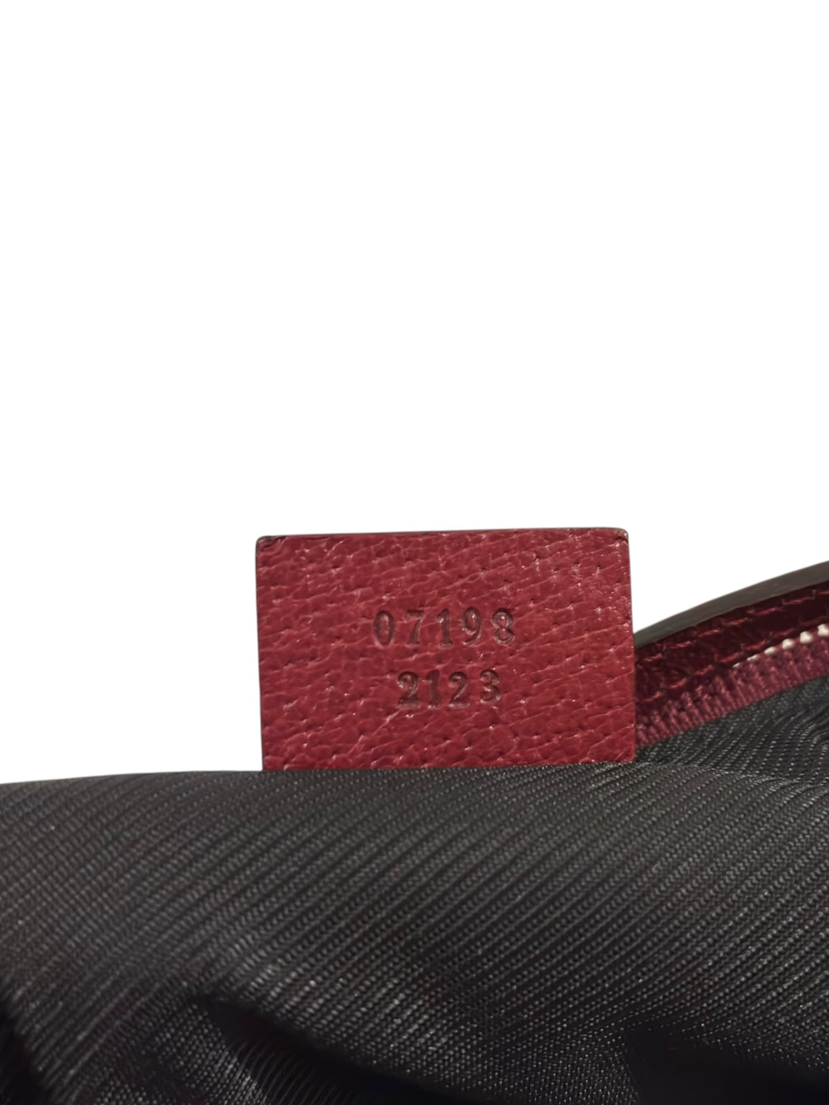 Vintage Gucci Boat Bag 07198 Pink GG Monogram Pochette