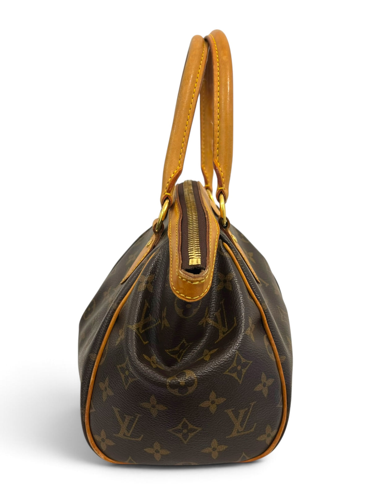 Vintage Louis Vuitton Tivoli PM 2013 Brown Monogram Tote