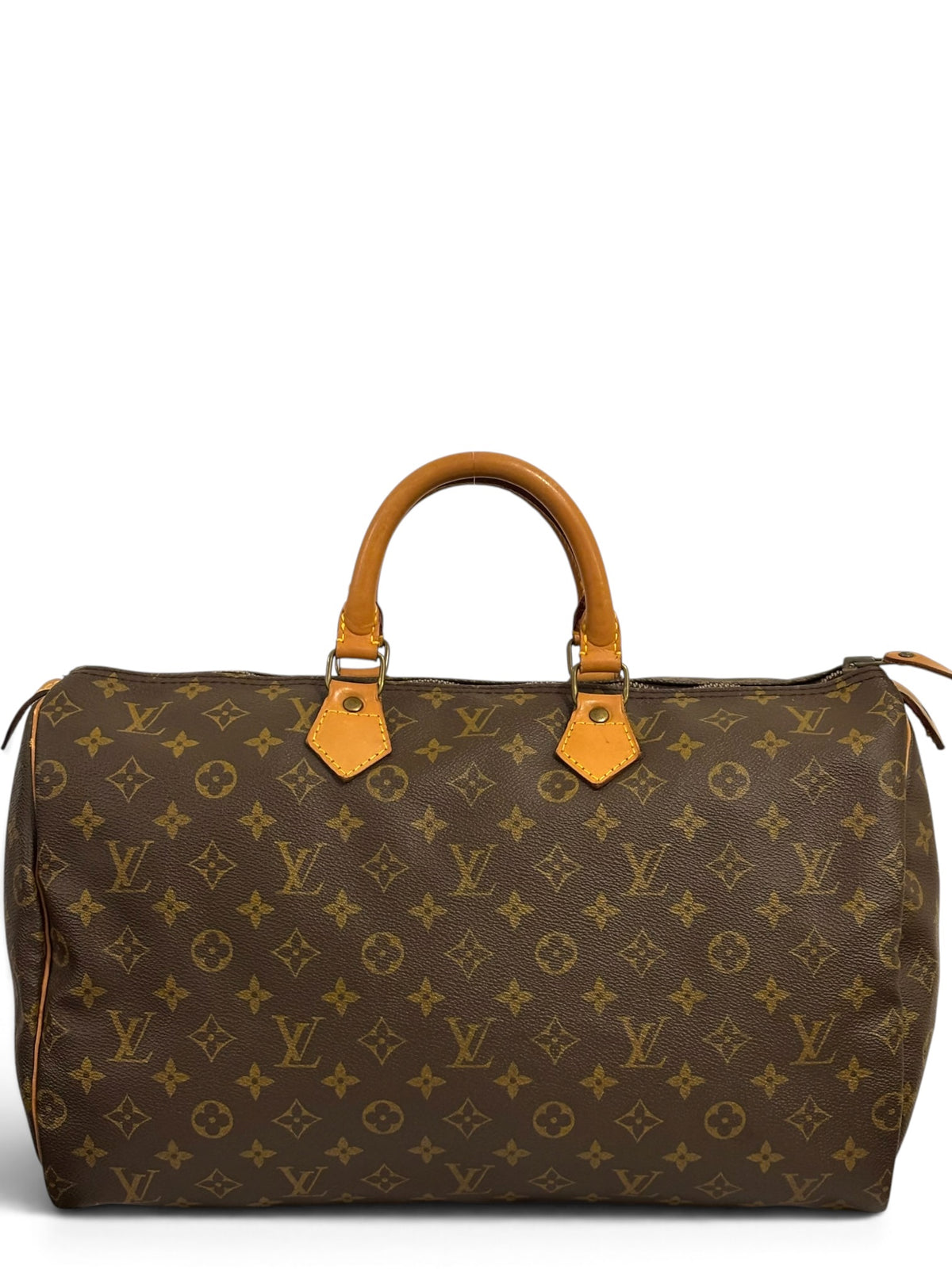 Vintage Louis Vuitton Speedy 40 Bag Monogram Canvas Brown