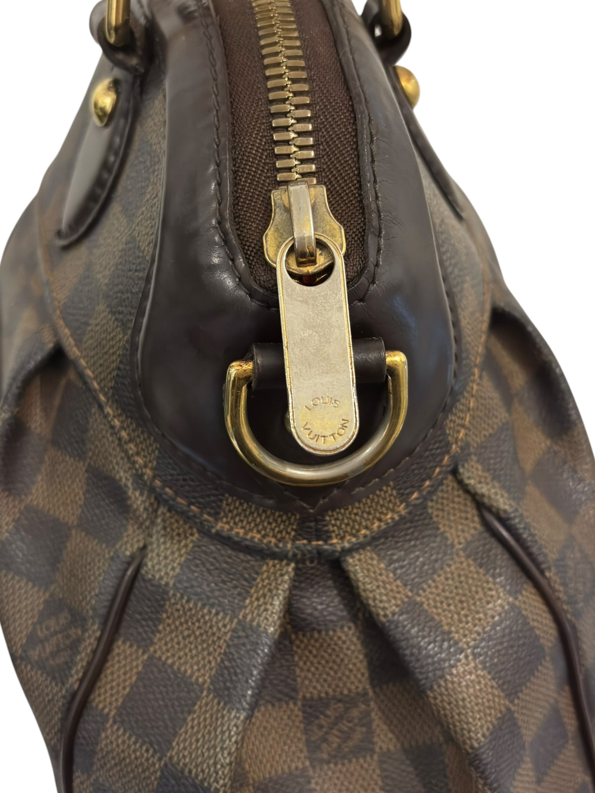 Vintage Louis Vuitton Trevi Bag PM Damier Ebene Tote