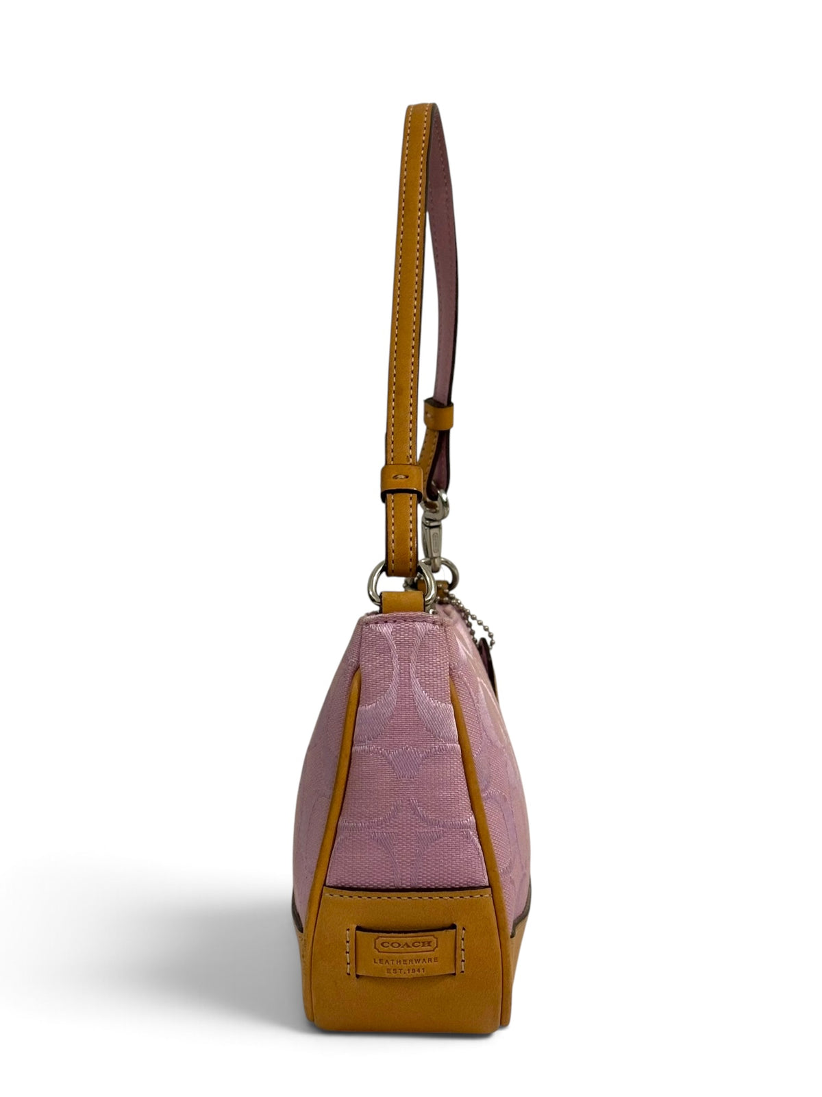 Vintage Coach Demi Bag 6094 In Rare Signature Pink