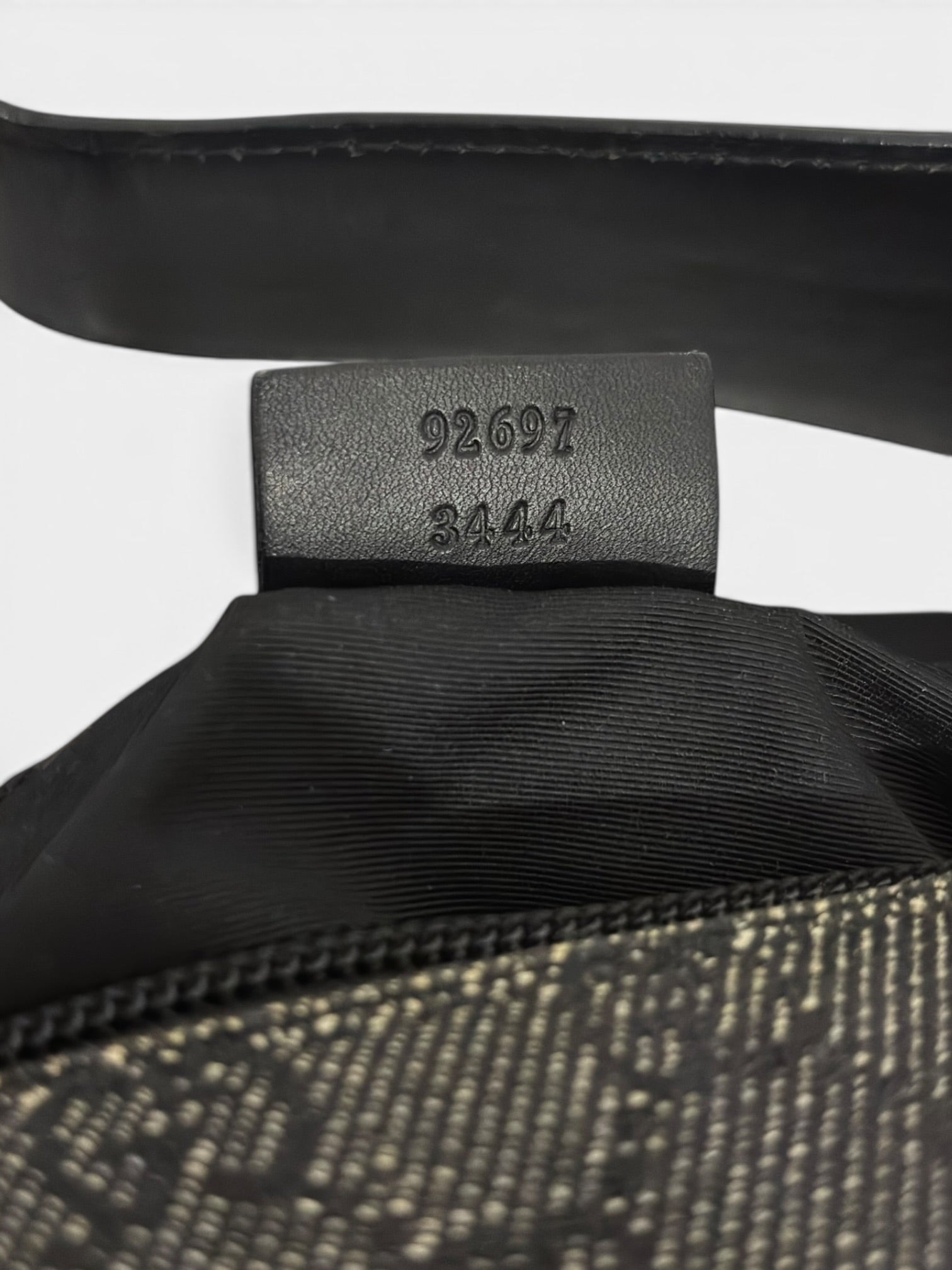 Gucci Denim Black & Grey GG Canvas / Leather
Monogram Baguette Vintage Tom Ford 3444
Shoulder Bag