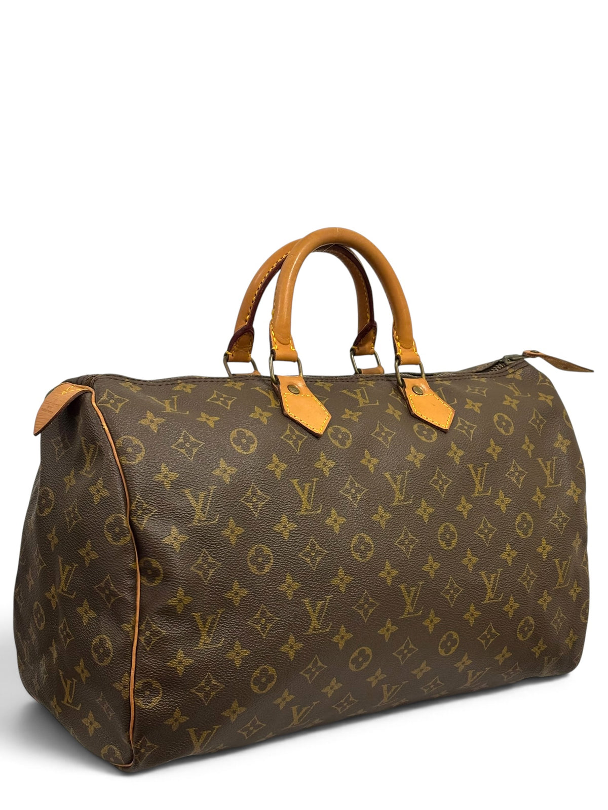 Vintage Louis Vuitton Speedy 40 Bag Monogram Canvas Brown