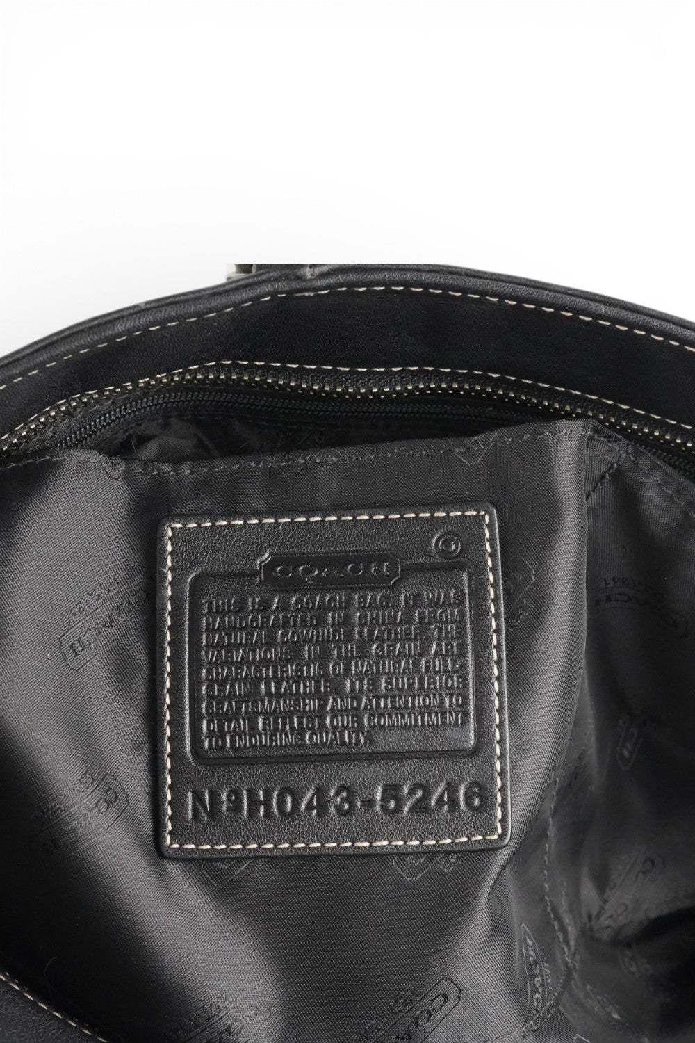 Coach Black Leather XXL Vintage Soho Vintage Tote Shoulder Bag