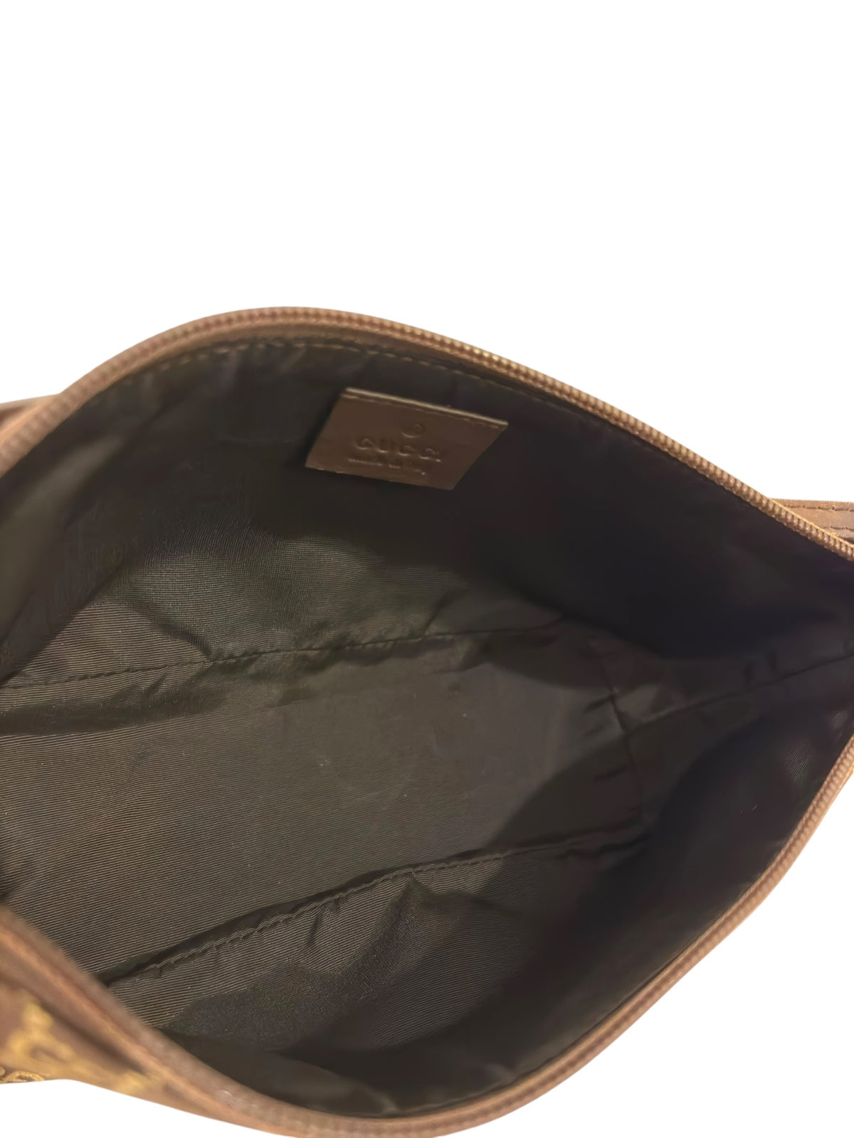 Vintage Gucci Boat Bag 039 1103 GG Monogram Pochette