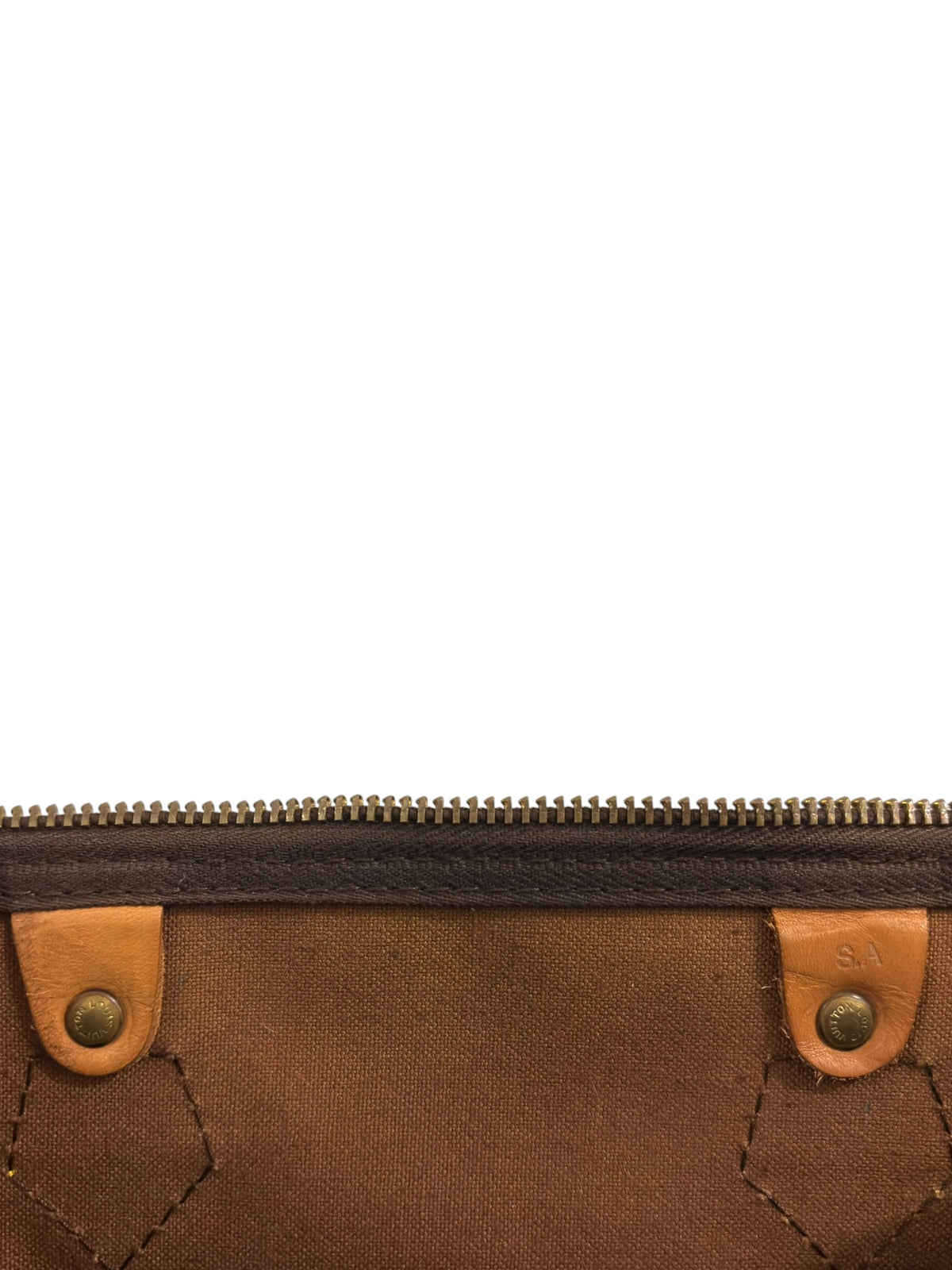 Vintage Louis Vuitton Speedy 40 Bag Monogram Canvas Brown
