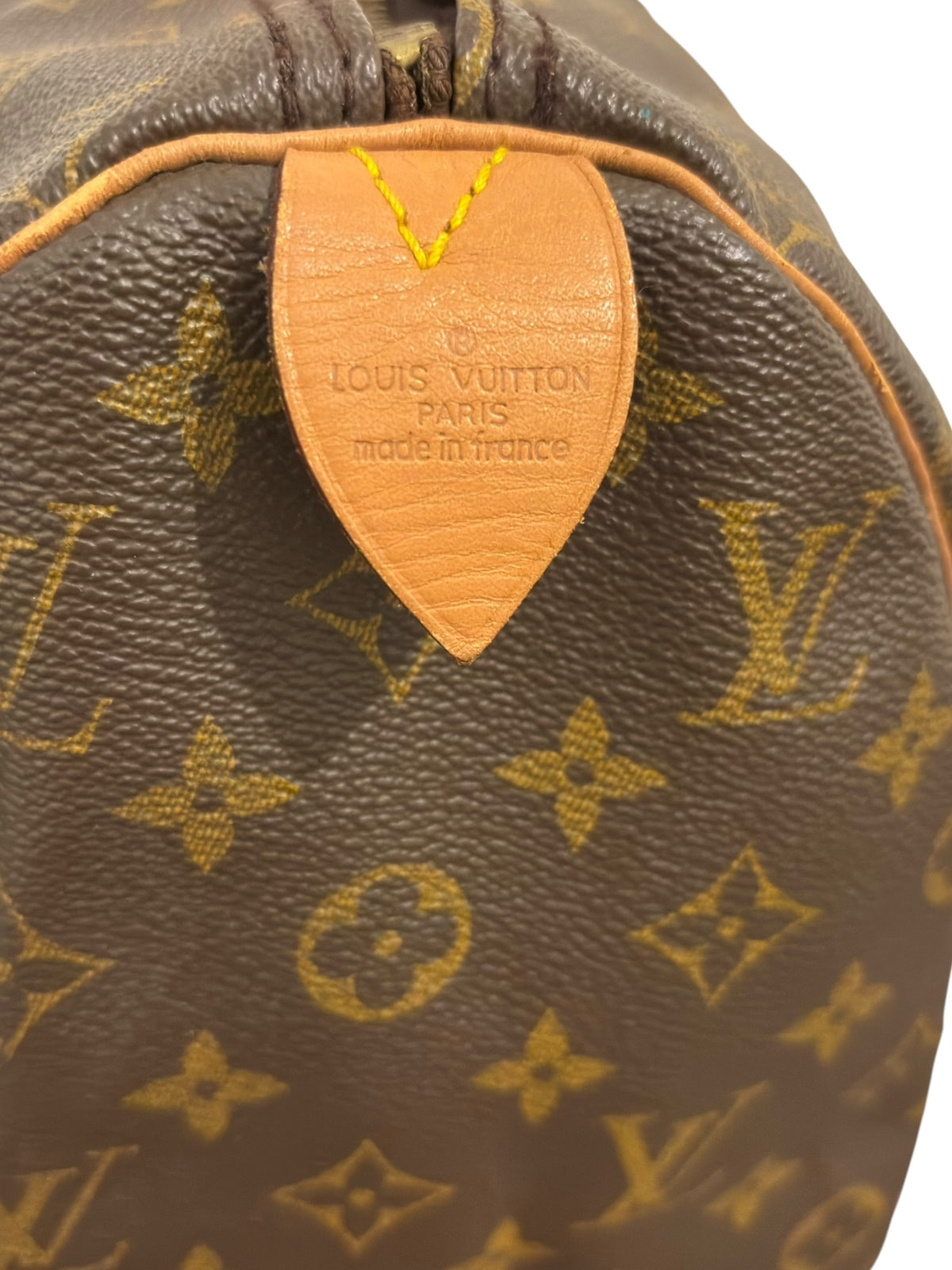 Vintage Louis Vuitton Speedy 40 Bag Monogram Canvas Brown