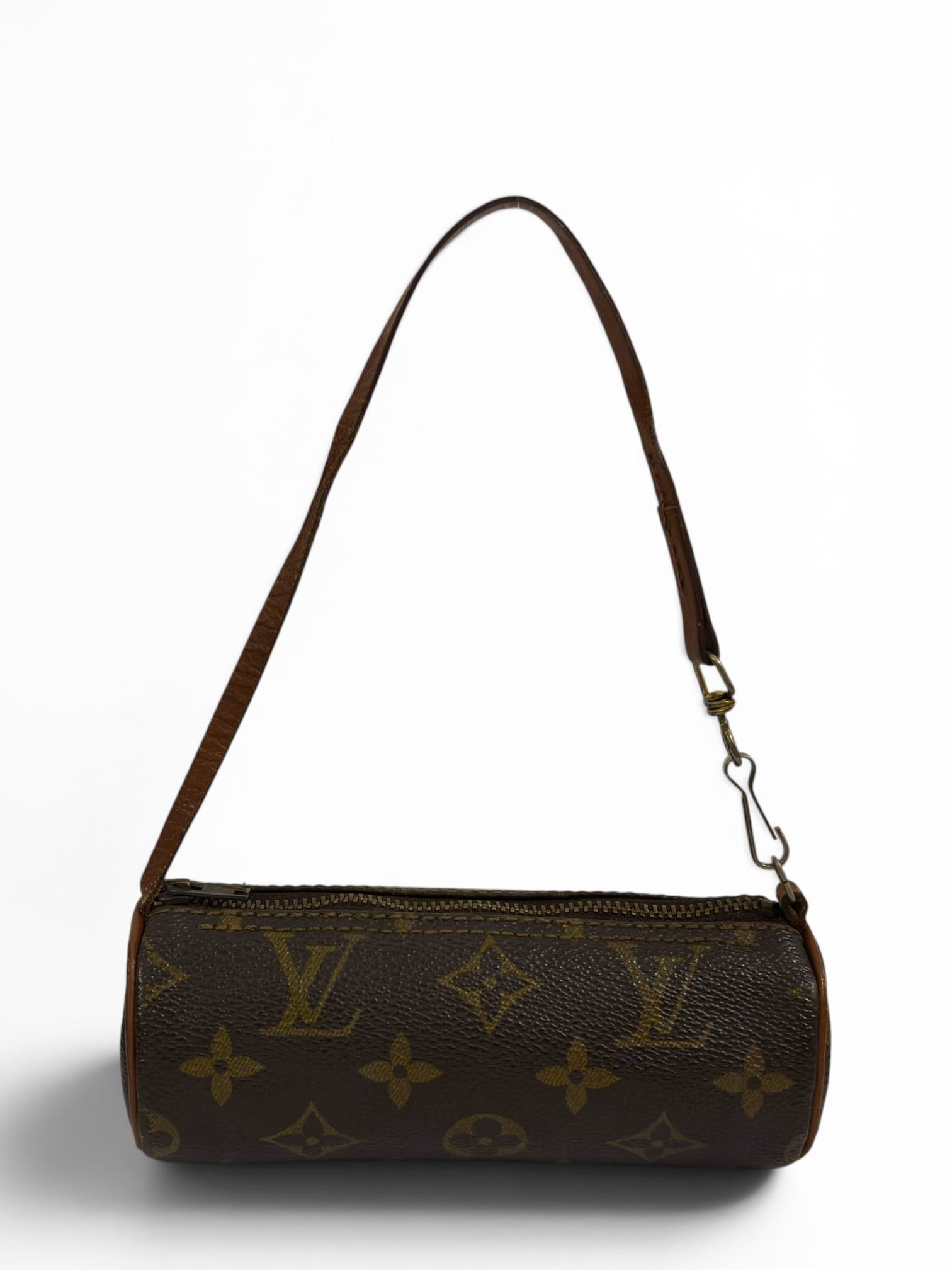 Louis Vuitton Mini Papillon Brown Monogram
Wristlet Pouch Vintage Handbag