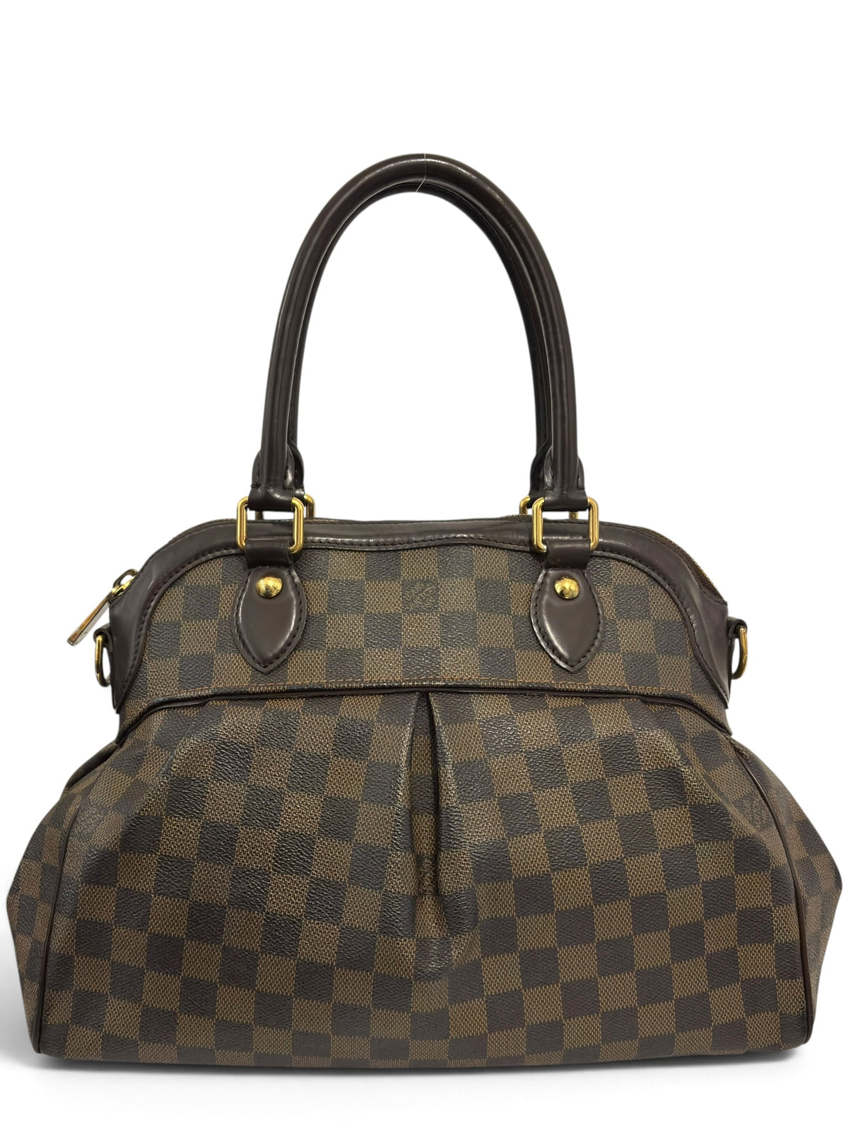 Vintage Louis Vuitton Trevi Bag PM Damier Ebene Tote