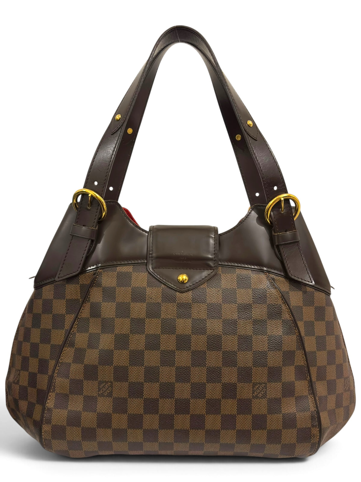 Vintage Louis Vuitton Sistina Bag GM Damier Ebene