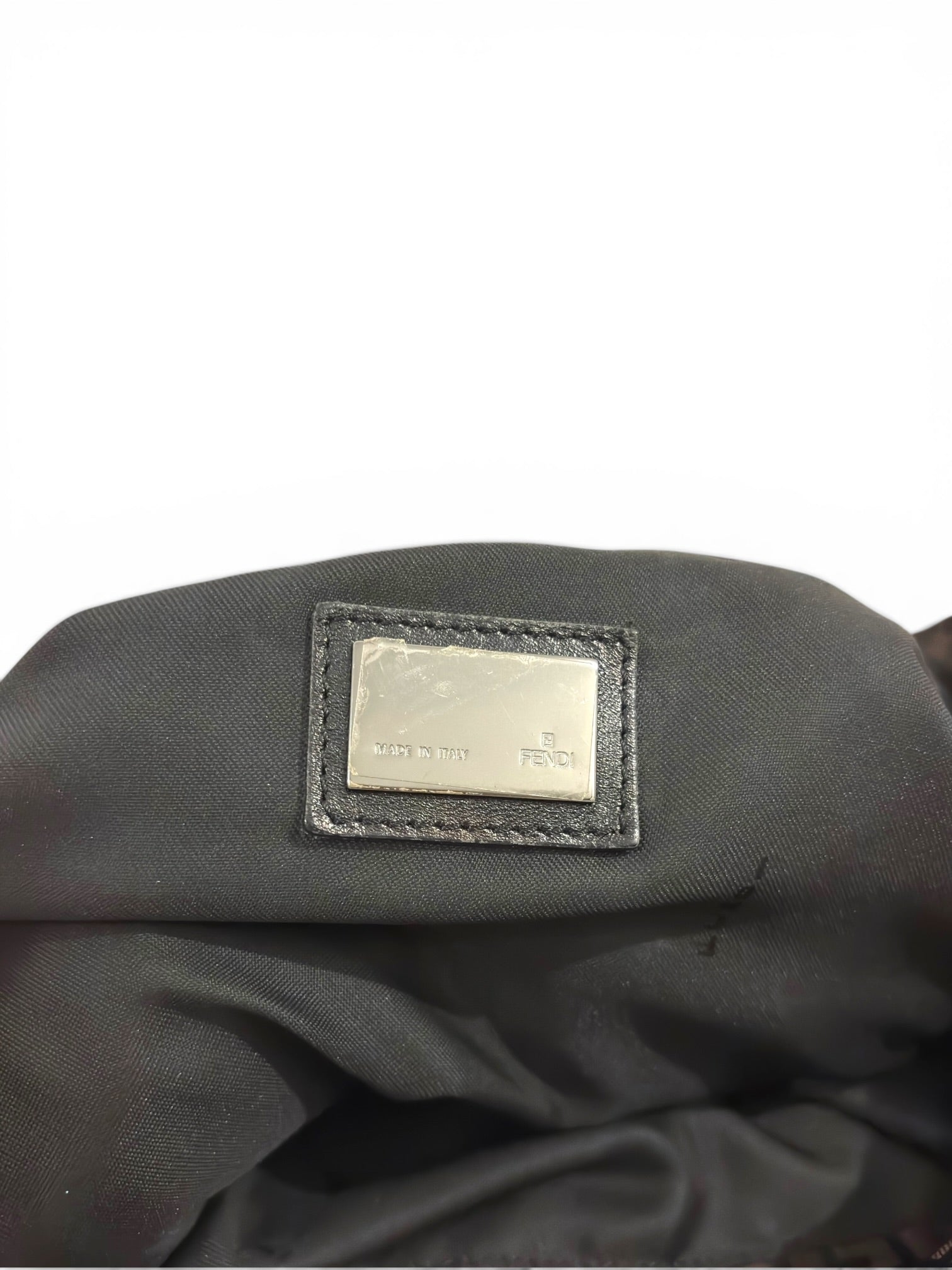Fendi Brown Monogram Zucchino Canvas & Leather
2000-2010 Italy Tote Bag