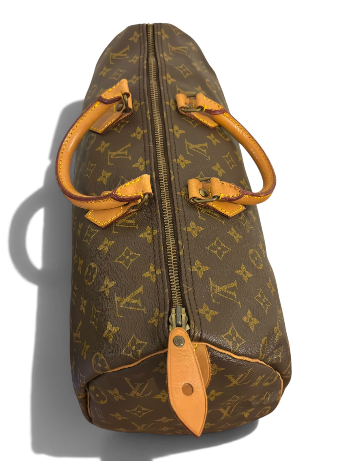 Vintage Louis Vuitton Speedy 40 Bag Monogram Canvas Brown