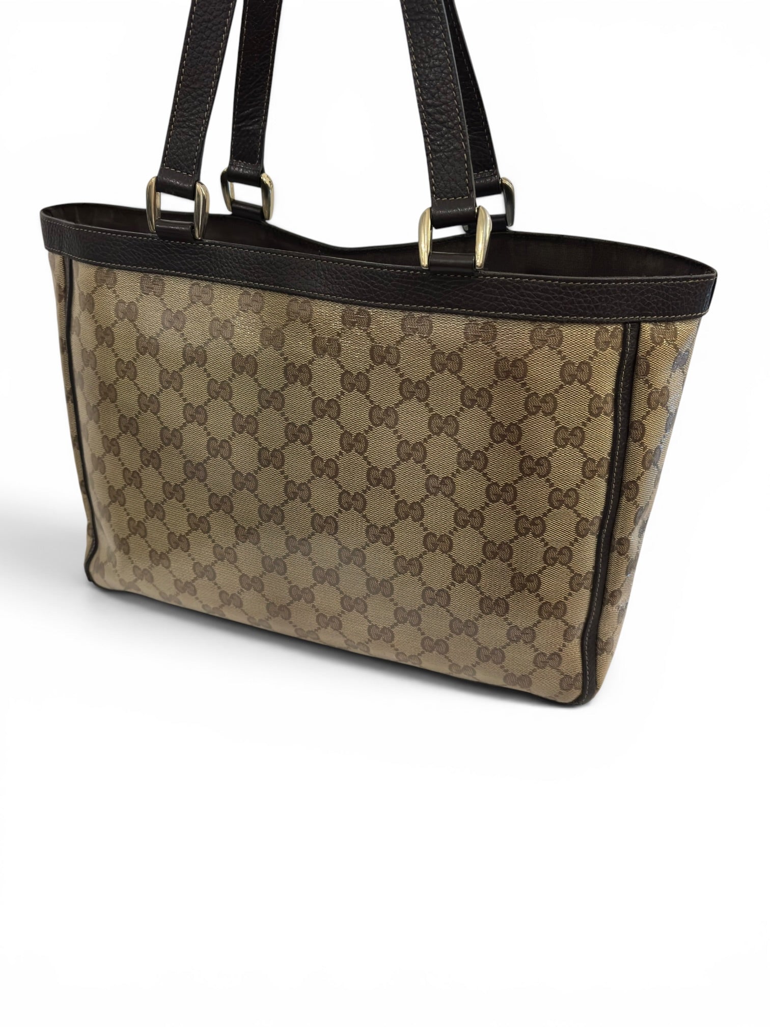 Vintage Gucci Abbey D Ring 002058 Tote Shoulder Bag