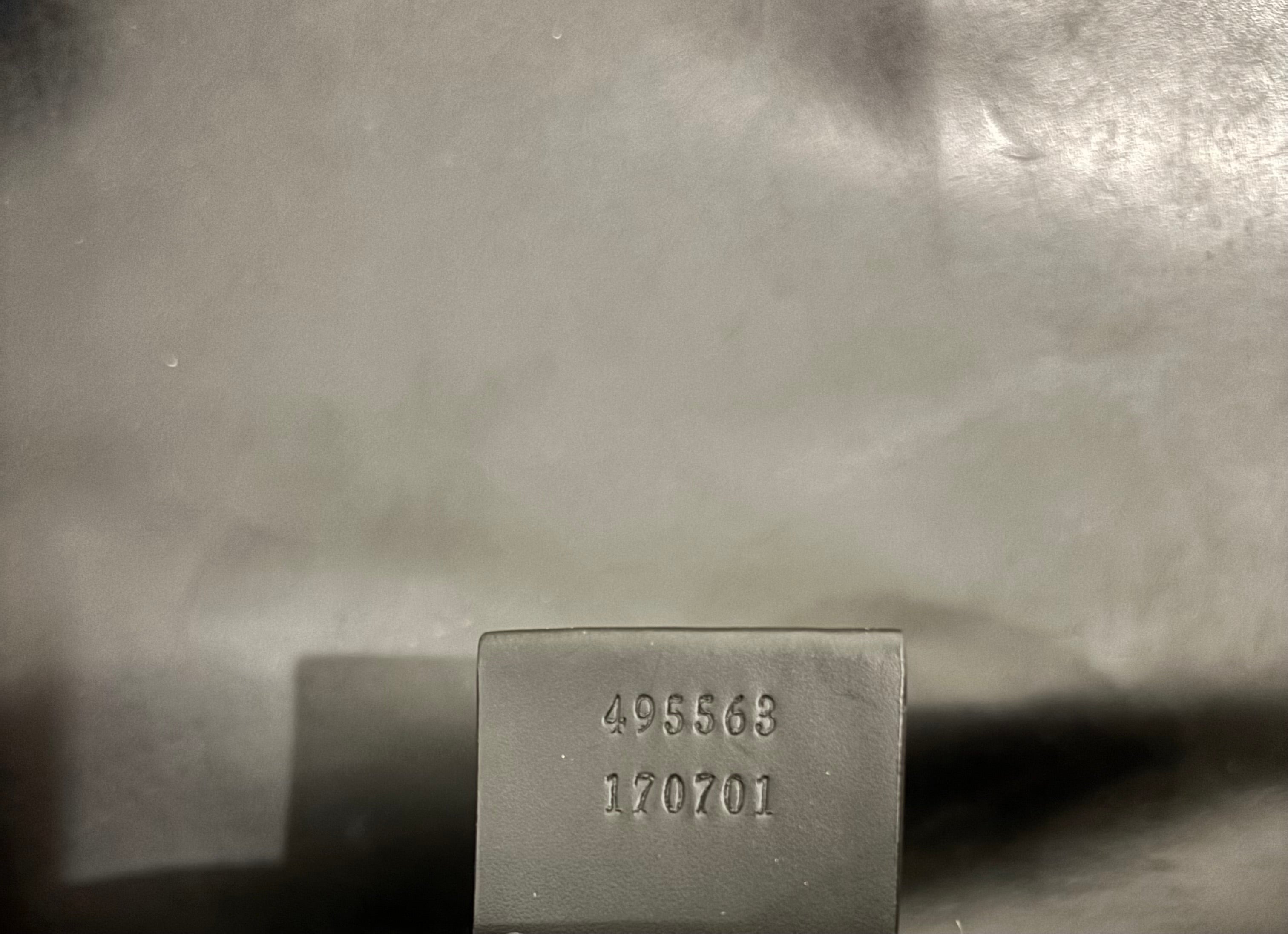 Gucci Black Signature GG Supreme Canvas & Leather Large Backpack