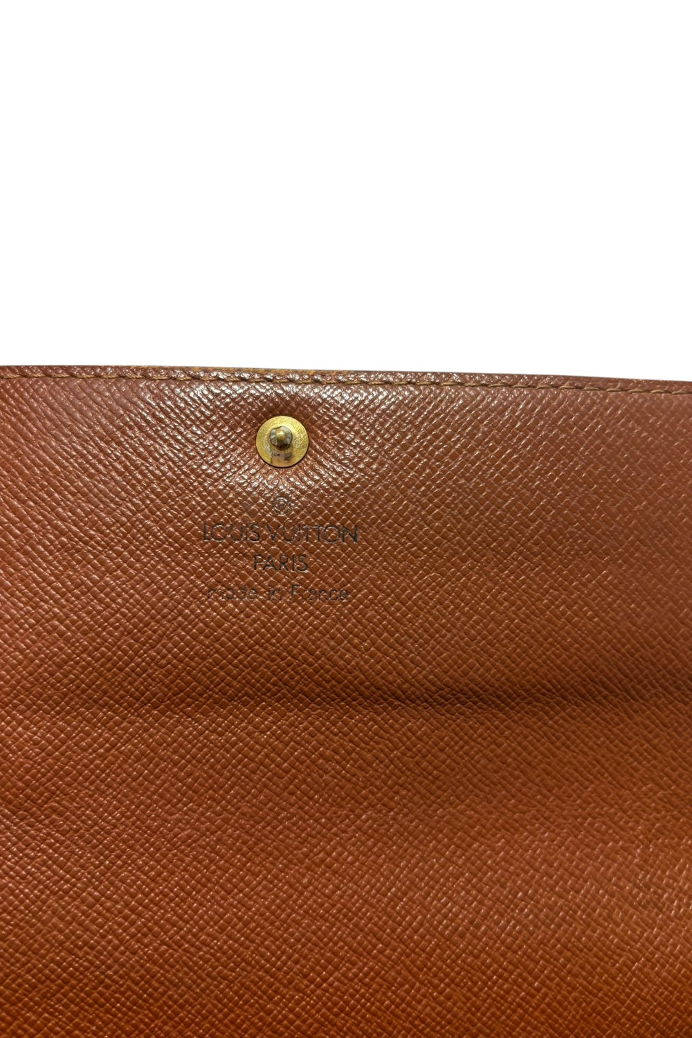 Louis Vuitton Sarah Purse / Wallet Signature Monogram Bifold Designer Clutch Vintage