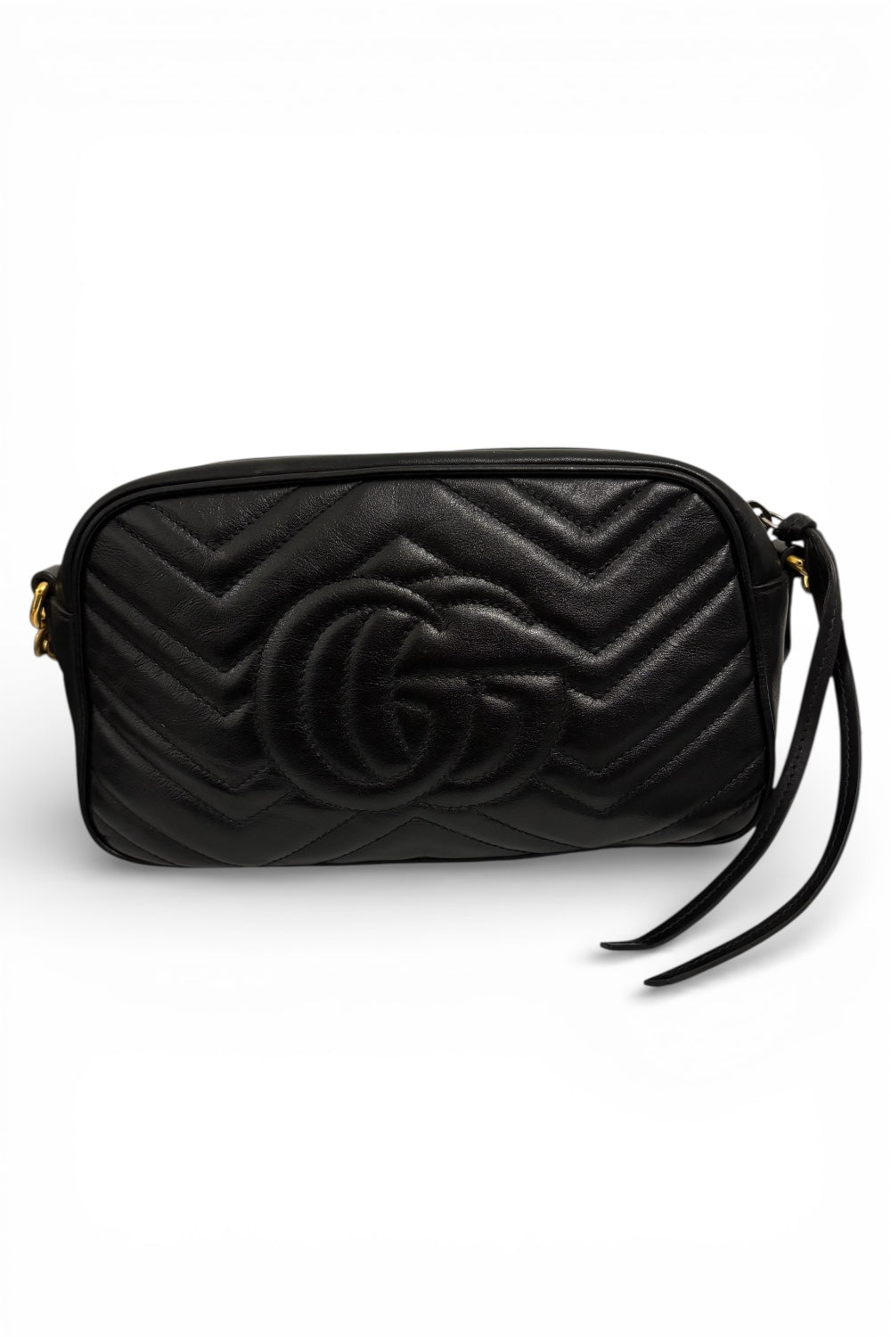 Gucci GG Marmont Small Matelasse Leather Crossbody Camera Shoulder Bag