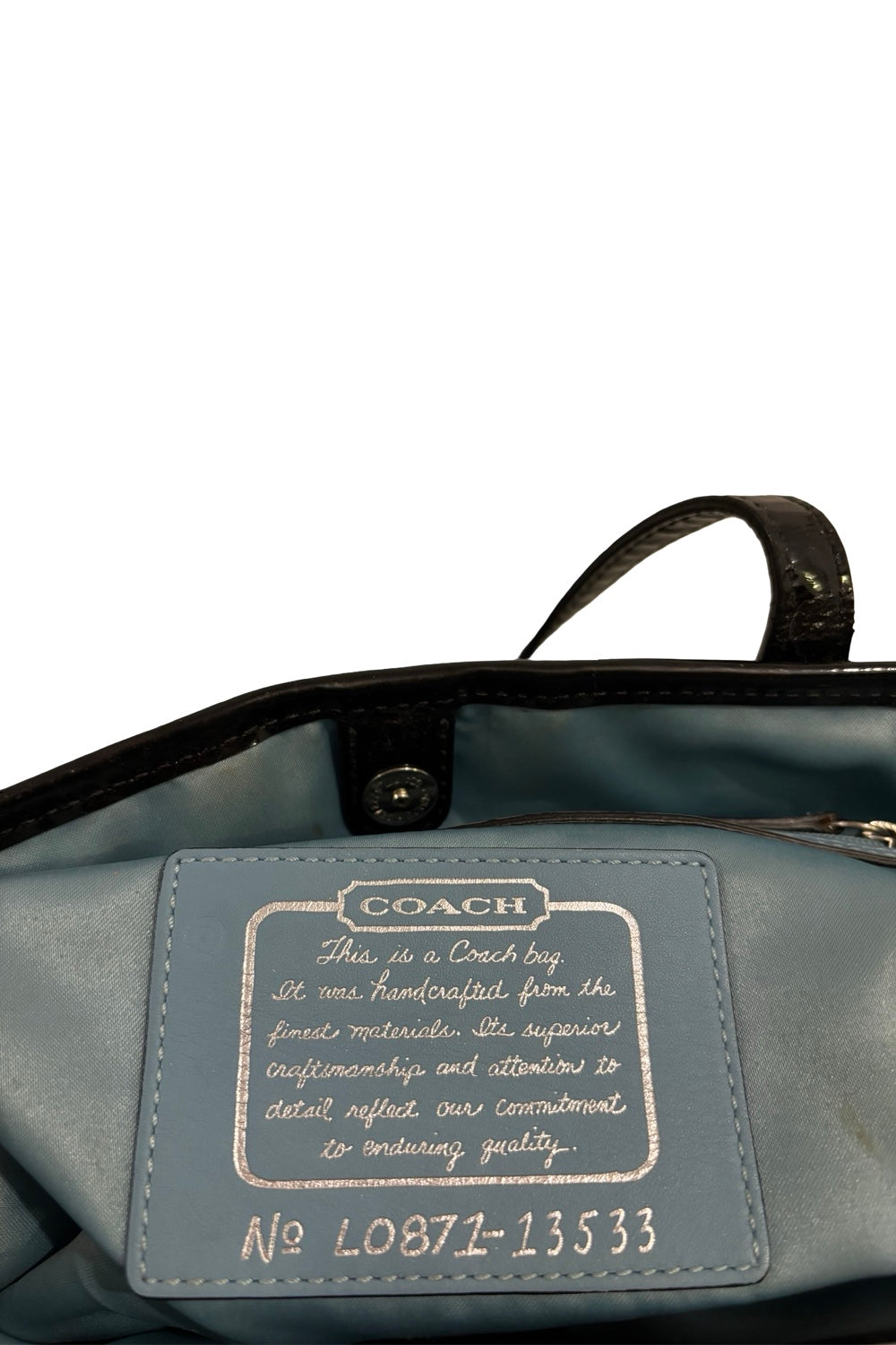 Coach Black Signature Madison OP Art Sateen & Leather Hailey Hobo Shoulder Bag