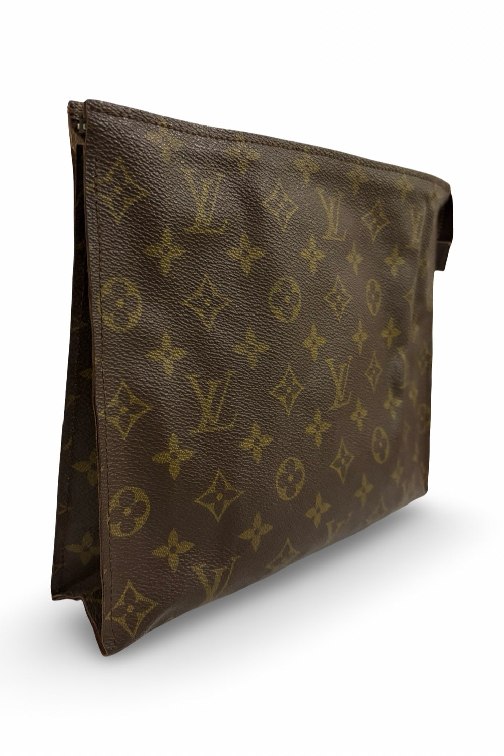 Louis Vuitton Brown Toiletry Vanity Pouch 26 Monogram Canvas & Leather