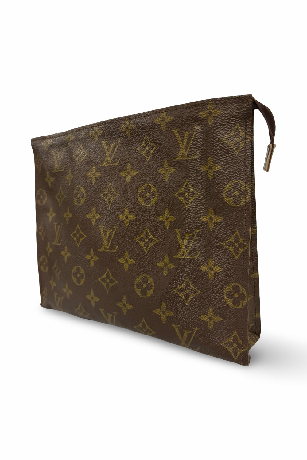 Louis Vuitton Brown Toiletry Vanity Pouch 26 Monogram Canvas & Leather