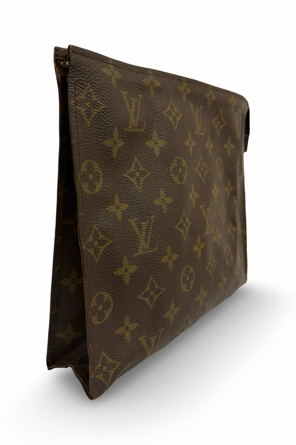 Louis Vuitton Brown Toiletry Vanity Pouch 26 Monogram Canvas & Leather