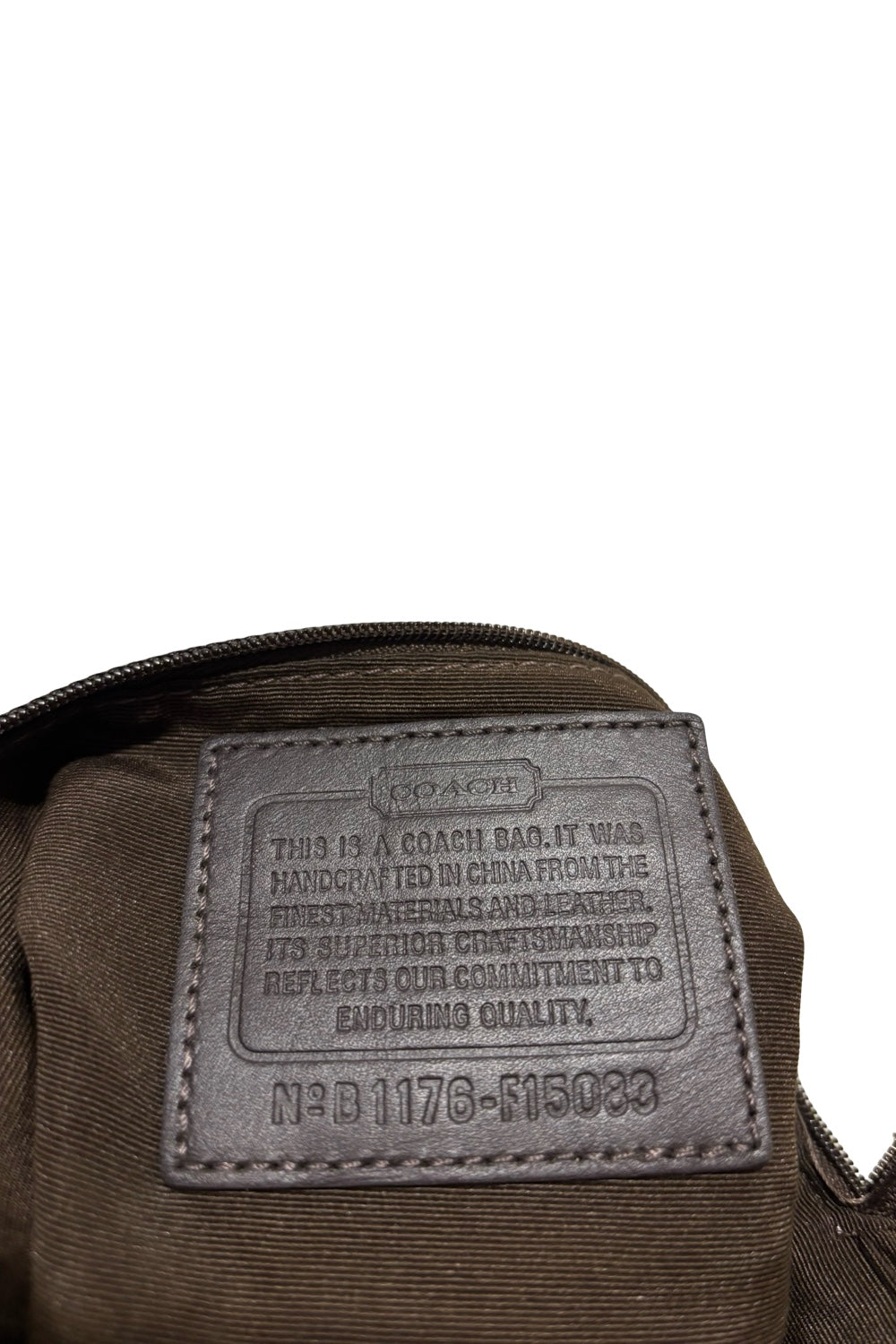 Coach Rare Vintage Brown Signature Canvas & Leather Soho Lynn Hobo Shoulder Bag
