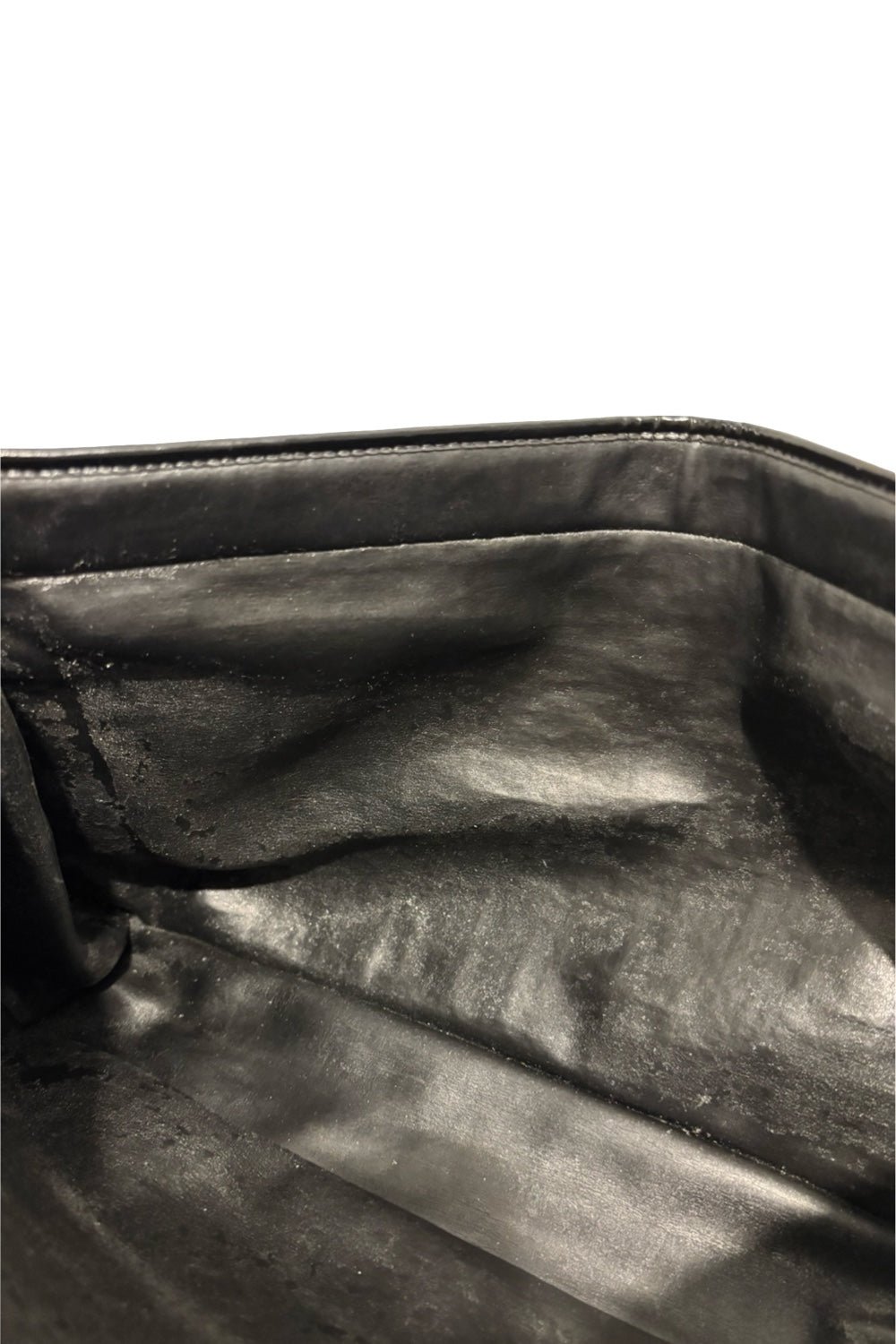 Christian Dior Vintage Large Navy Monogram Canvas & Leather 30 Montaigne Clutch Bag