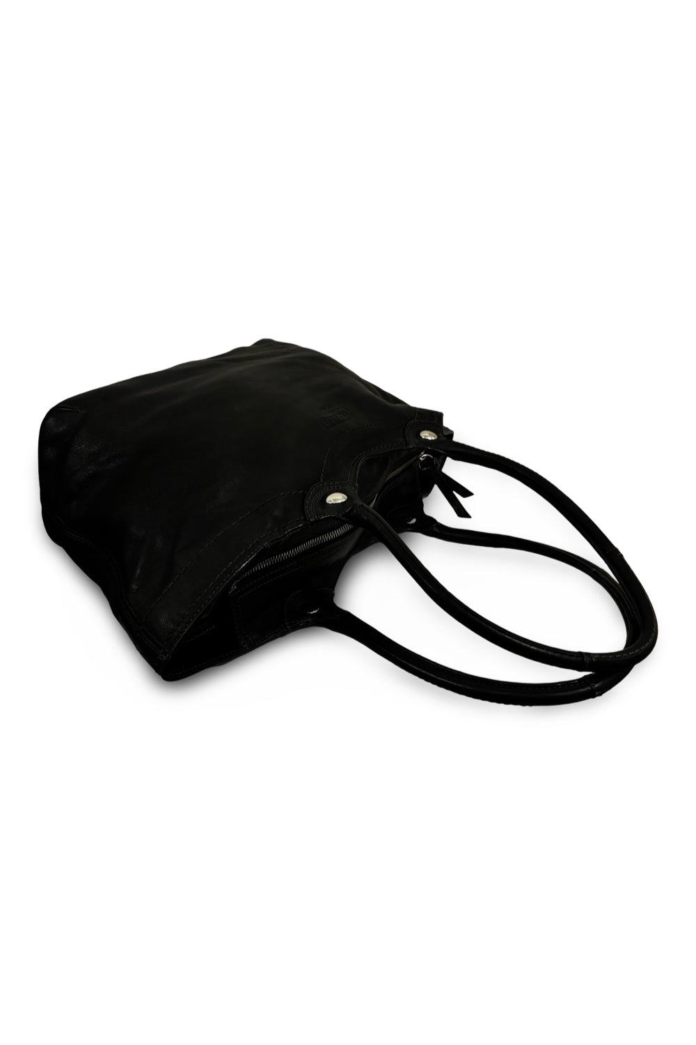 Coach Black Bleeker Leather Legacy Satchel Vintage Shoulder Tote Shoulder Bag