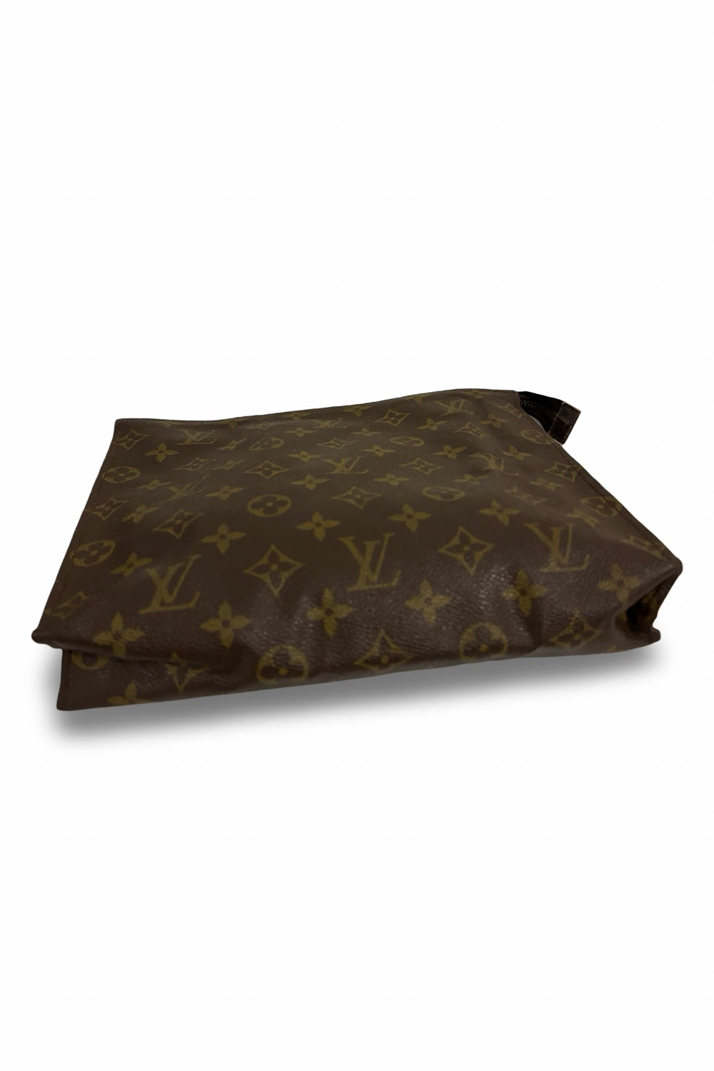 Louis Vuitton Brown Toiletry Vanity Pouch 26 Monogram Canvas & Leather