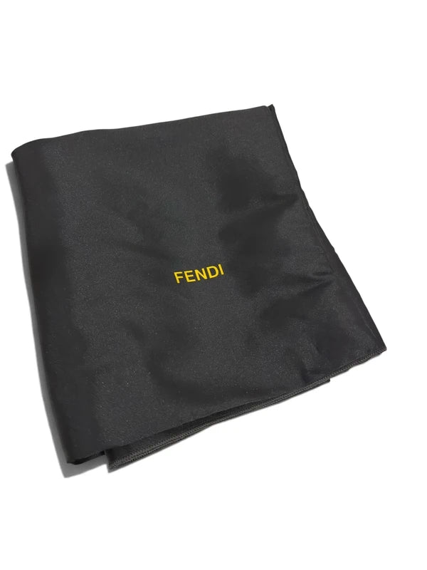 Vintage Fendi Bag Red Zucchino Monogram Tote 3677-8BH073